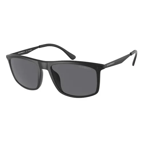 Kính Mát Nam Emporio Armani Matte Black Sunglasses EA4171U 500181 Màu Đen