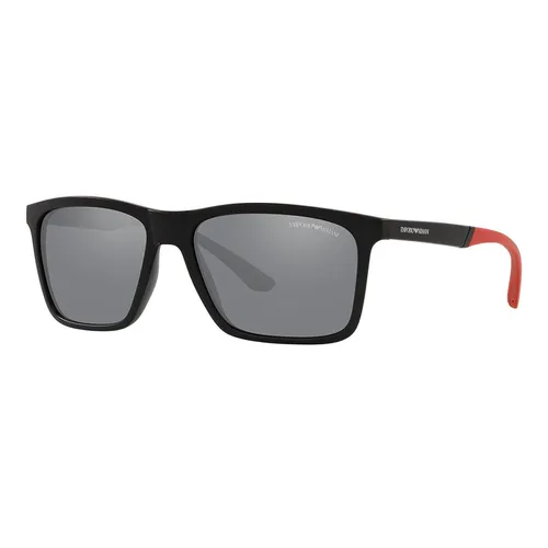 Kính Mát Nam Emporio Armani Sunglasses EA4170 5042/6G Màu Đen Phối Đỏ