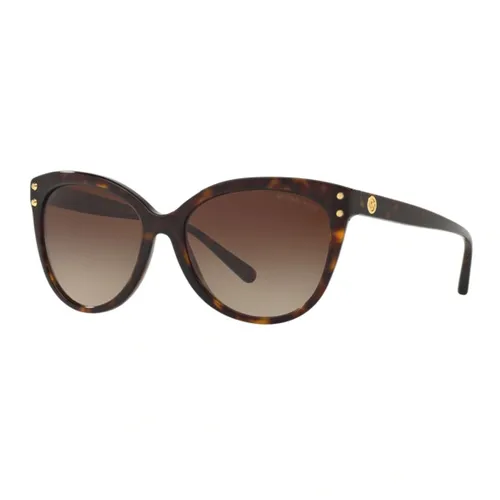 Kính mắt Michael Kors - Kính Mát Nữ Michael Kors Women's MK 2045 300613 Sunglasses Màu Nâu Havana - Vua Hàng Hiệu