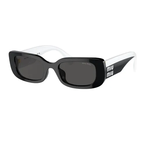 Kính Mát Nữ Miu Miu Sunglasses MU08YS Màu Đen