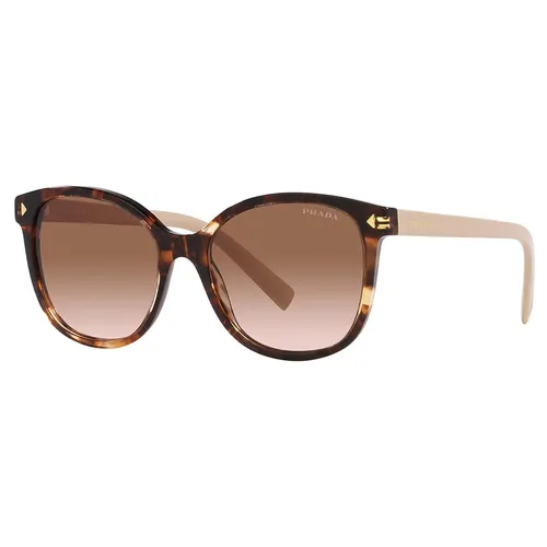 Kính Mát Nữ Prada PR 22ZS 07R0A6 Caramel Tortoise Sunglasses Màu Nâu Be