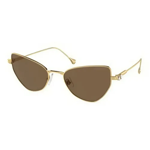 Kính Mát Nữ Swarovski Sunglasses 0SK7011 40047356 Màu Vàng Gold