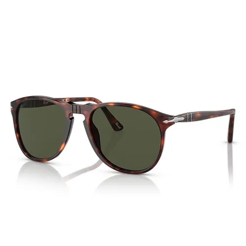 Persol - Kính Mát Unisex Persol PO9649S 2458 Màu Nâu Havana/ Xanh - Vua Hàng Hiệu