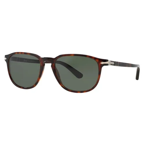Persol - Kính Mát Unisex Persol Square Havana/Green 0PO3019S Sunglasses Màu Xanh Havana - Vua Hàng Hiệu