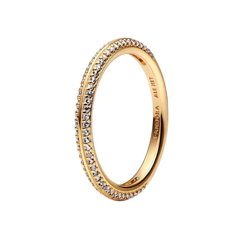 Nhẫn Nữ Pandora Me Pavé Ring 169679C01 Màu Vàng Size 46