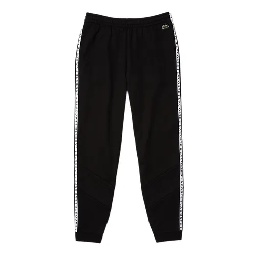 Thời trang - Quần Jogger Nam Lacoste Men's Signature Striped Colorblock Fleece Jogging Pants XH7066 8VM Màu Đen Size 3 - Vua Hàng Hiệu