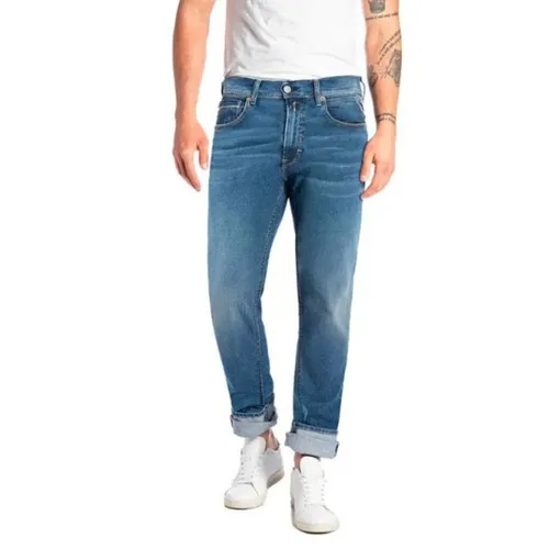 Replay - Quần Jean Nam Replay MA972Z Màu Xanh Đậm Size 29 - Vua Hàng Hiệu