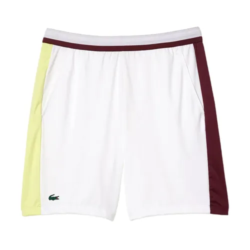 Thời trang Trắng Quần shorts - Quần Short Nam Lacoste Tennis x Daniil Medvedev Regular Fit GH1098 - Q0I Màu Trắng Size 3 - Vua Hàng Hiệu