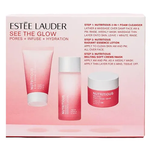Estée Lauder Set Quà tặng - Set Chăm Sóc Da Estée Lauder Nutritious 3 Piece Skincare Gift 3 Món - Vua Hàng Hiệu