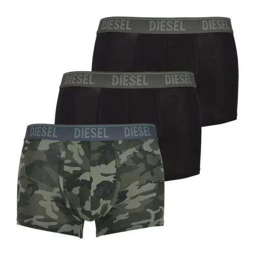Thời trang - Set Quần Lót Nam Diesel 0921-622 Màu Đen/Xanh Lá Size S - Vua Hàng Hiệu
