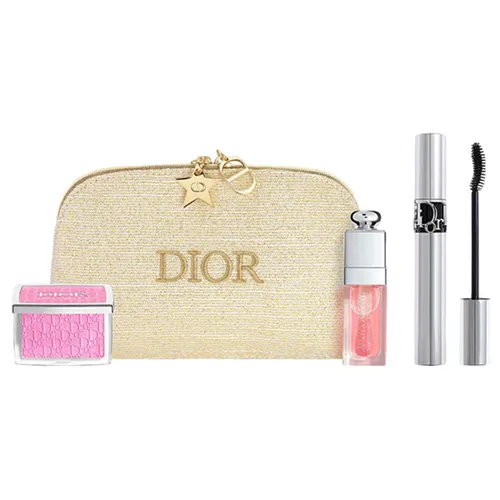 Trang điểm Dior Bộ sản phẩm - Set Trang Điểm Dior Makeup Christmas The Volume And Glow Ritual Gift Limited Edition 3 Món - Vua Hàng Hiệu