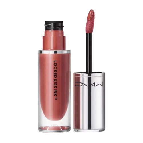 Son Môi - Son Kem MAC Locked Kiss Ink 24HR Lipcolour 60 Mull It Over And Over Màu Hồng Đào - Vua Hàng Hiệu