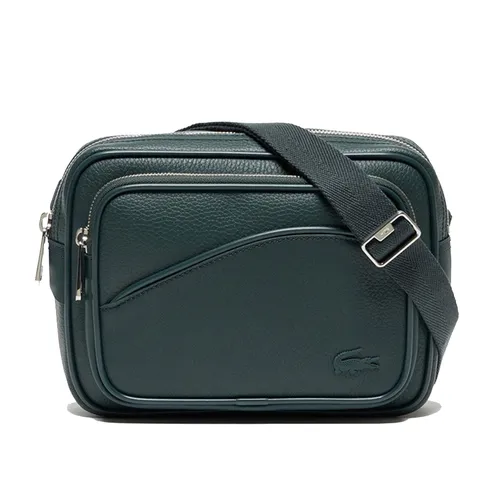 Túi Đeo Chéo Nam Lacoste Angy Men's Crossbody Bag NH4561-B43 Màu Xanh Green - Túi xách - Vua Hàng Hiệu