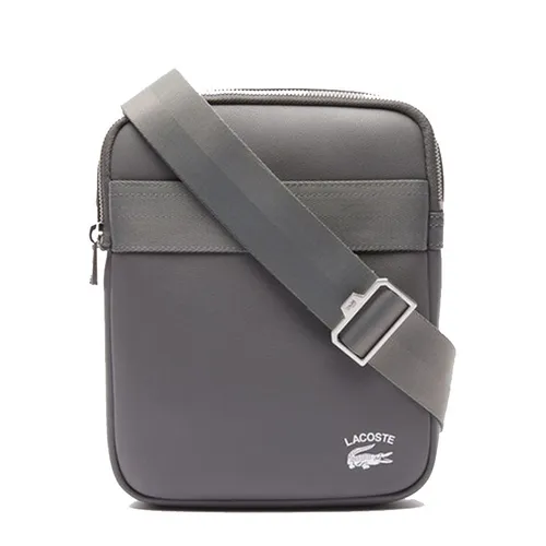Túi Đeo Chéo Nam Lacoste Contrast Branded Crossover Bag NH4017PN J37 Màu Xám