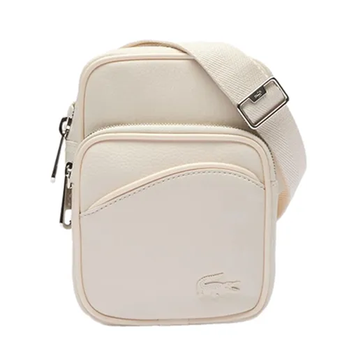 Túi Đeo Chéo Nam Lacoste Men's Angy Crossbody Bag NH4563GY A56 Màu Trắng