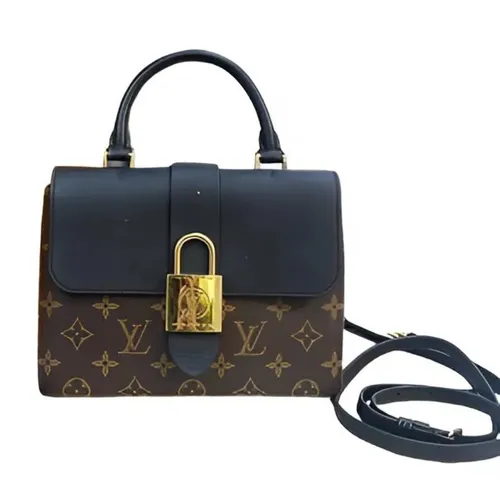Túi xách Hàng Hiệu Used - Túi Đeo Chéo Nữ Louis Vuitton LV Locky BB Màu Đen Nâu - Vua Hàng Hiệu