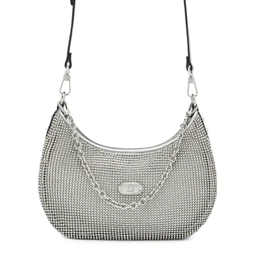 Túi Đeo Vai Nữ Lyn Cheri S Crystal Shoulder Bag LL24FBS384 Silver Màu Bạc