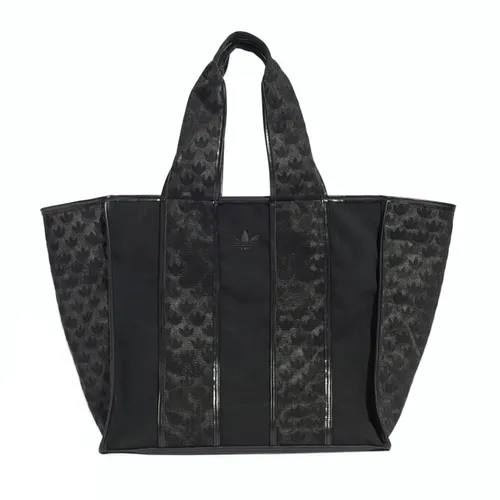 Túi Tote Adidas Shopper Canvas Monogram IT7373 Màu Đen