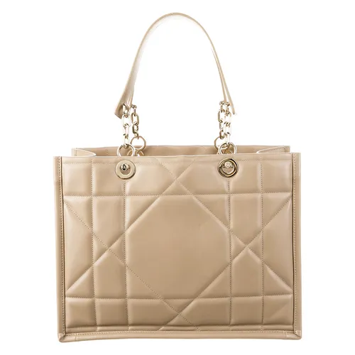 Túi xách Dior Túi tote - Túi Tote Nữ Christian Dior Archicannage Medium Essential Màu Be - Vua Hàng Hiệu