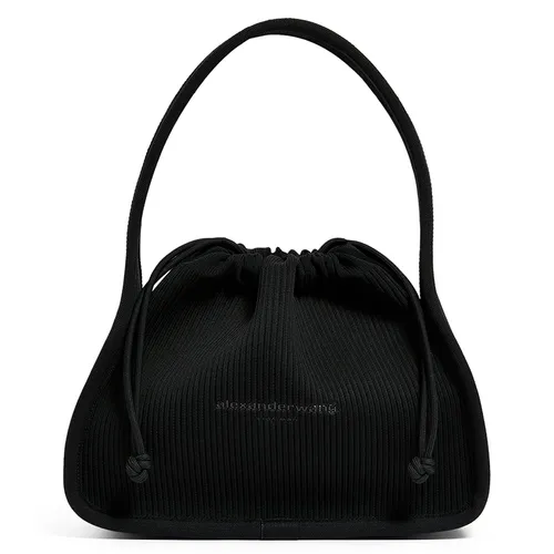 Túi Xách Nữ Alexander Wang Small Knit Ryan Top Handle Bag Màu Đen - Túi xách - Vua Hàng Hiệu