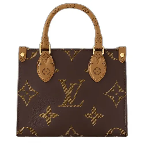 Túi Xách Tay Louis Vuitton LV On The Go BB Handle Bag Màu Nâu N-HL