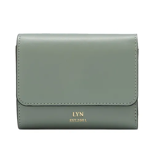 Ví Nữ Lyn Dizzy Short Wallet Wallet LL24FWF036 Màu Xanh Green