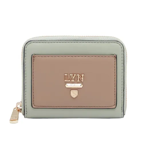Ví Nữ Lyn Essential Zip Wallet LL24FWF099 Màu Xanh/Hồng