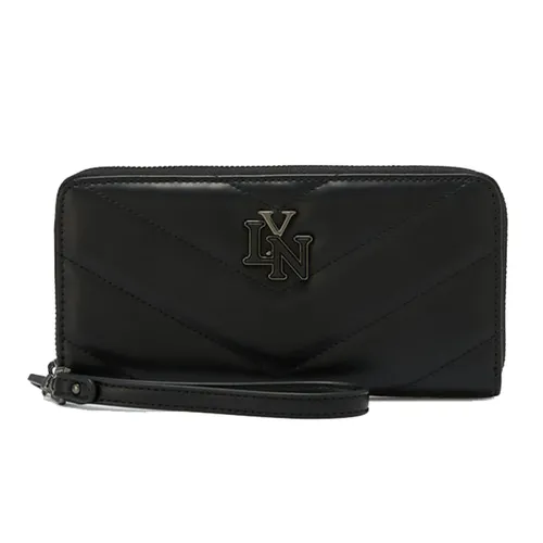 Túi xách Lyn Ví dáng dài - Ví Nữ Lyn Lucy Long Wallet LL24FWF112 Black Màu Đen - Vua Hàng Hiệu