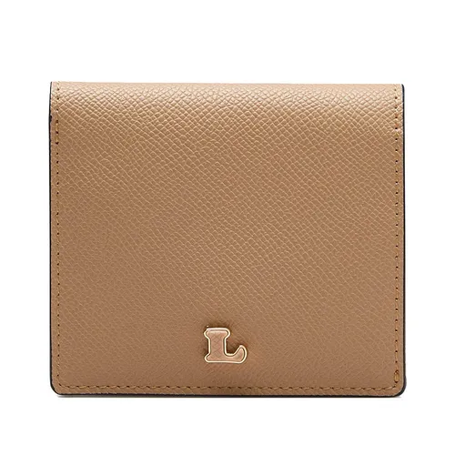 Túi xách Lyn Be đậm - Ví Nữ Lyn Serenity Flap Card Wallet LL24FWF044 Màu Be Đậm - Vua Hàng Hiệu