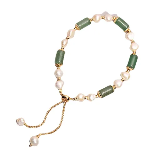 Trang sức Vòng đeo tay Ngọc trai - Vòng Đeo Tay Nữ Kya Jewel Delicate Jade PB15 Phối Màu - Vua Hàng Hiệu