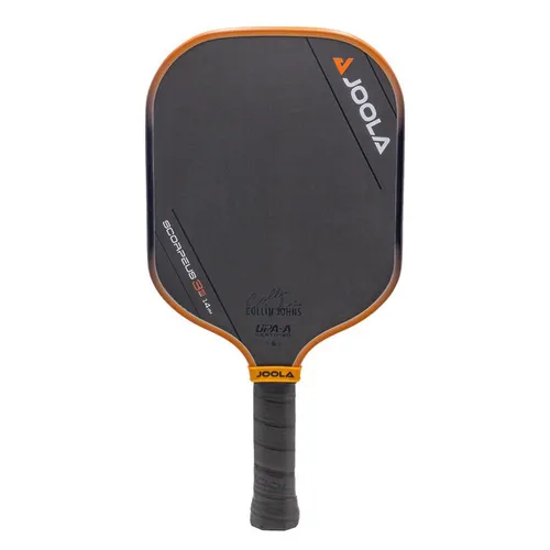Vợt Pickleball Joola Collin Johns Scorpeus 3S 14mm Paddle Màu Đen/Cam