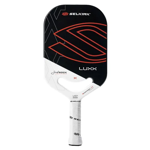Pickleball Selkirk - Vợt Pickleball Selkirk Luxx Control Air Epic 20mm Jack Sock Màu Đen Trắng - Vua Hàng Hiệu