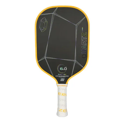 Vợt Pickleball Six Zero Quartz Citrine Màu Vàng