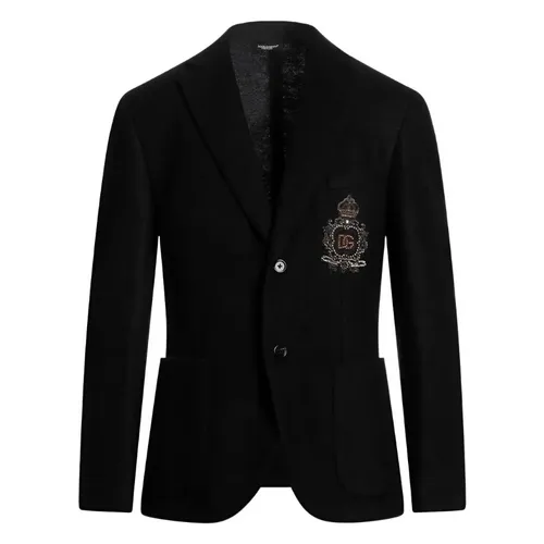 Thời trang - Áo Khoác Blazer Nam Dolce & Gabbana D&G G2RC3Z GF149 N0000 Màu Đen Size 48 - Vua Hàng Hiệu