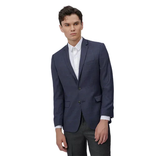 Áo Khoác Blazer Nam Giovanni GBZ0016-1DN Màu Xanh Navy Size 46 - Thời trang - Vua Hàng Hiệu