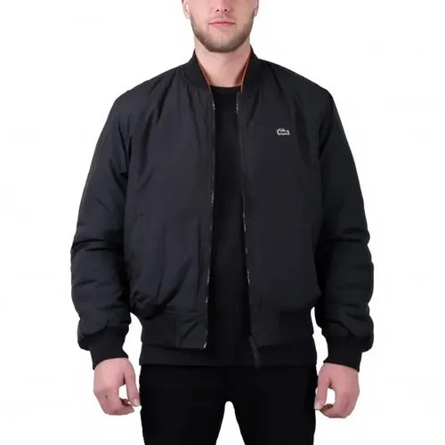 Áo Khoác Nam Lacoste Reversible Bomber Jacket BH0550-SE8 Màu Đen Size 50