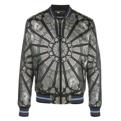 Áo Khoác Nam Dolce & Gabbana D&G Jacquard Jacket G9PD5T Phối Màu Size 48 - Thời trang - Vua Hàng Hiệu