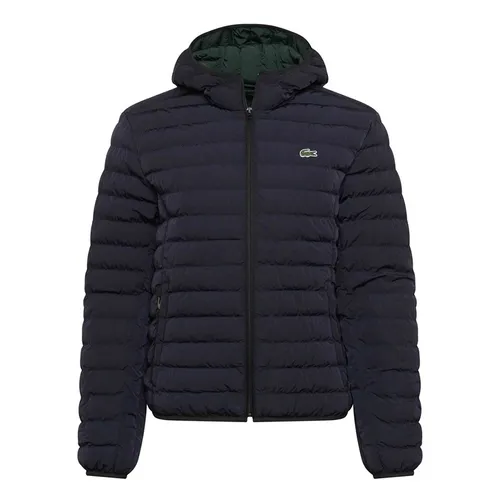 Áo Khoác Nam Lacoste Logo Thêu BH1930 HDE Màu Xanh Navy Size 50