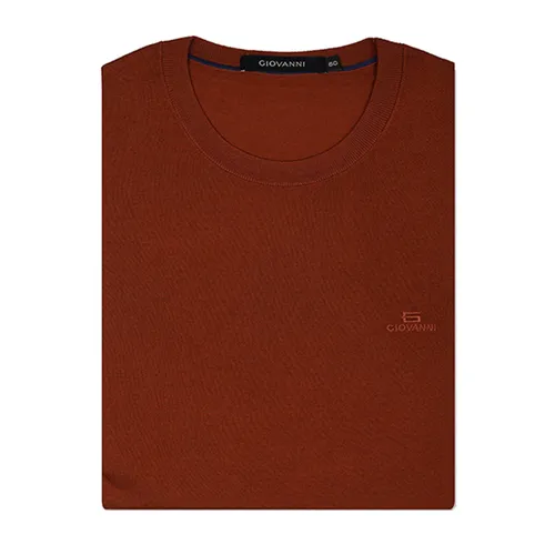Giovanni Đỏ gạch Áo len Việt Nam - Áo Len Dài Tay Nam Giovanni GSW0066-1NO Màu Đỏ Gạch Size 52 - Vua Hàng Hiệu