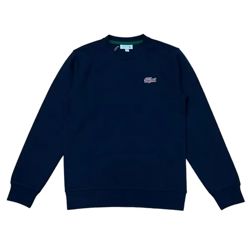 Áo Nỉ Sweater Nam Lacoste Stripe Middle Croc Sweatshirt SH973E-51N 166 Màu Xanh Navy Size 2 - Thời trang - Vua Hàng Hiệu