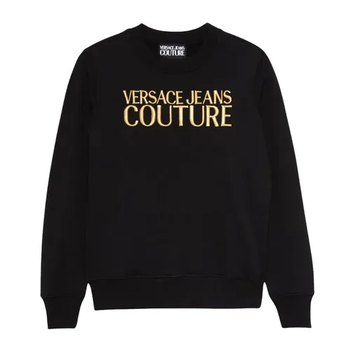 Áo Nỉ Sweater Nữ Versace Jean Conture In Black With Printed 77HAIT06 CF01T Màu Đen Size XS - Thời trang - Vua Hàng Hiệu