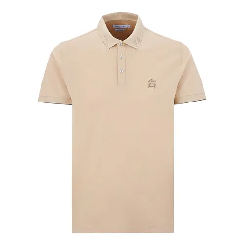 Áo Polo Nam Giovanni GPL0149-1 Màu Be Đậm Size XL