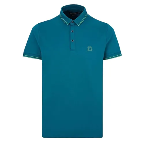 Thời trang - Áo Polo Nam Giovanni GPL0156-1 Màu Xanh Đậm Size XL - Vua Hàng Hiệu