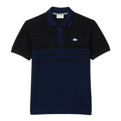 Áo Polo Nam Lacoste Classic Fit Made In France PH8135 JB1 Màu Xanh Đen