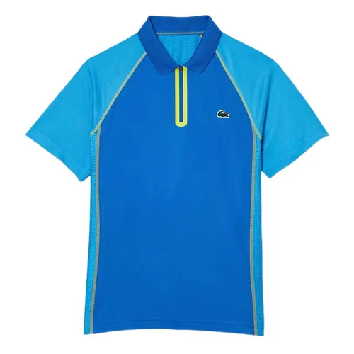 Áo Polo Nam Lacoste Men's Ultra-Dry Tennis Polo DH5046 AW9 Màu Xanh Blue Size 4
