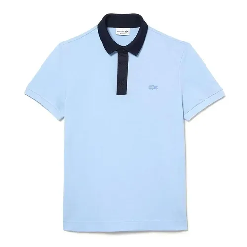 Áo Polo Nam Lacoste Smart Paris With Cotton Petit Pique PH5367 CM9 Màu Xanh Da Trời Size 5
