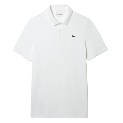 Áo Polo Nam Lacoste Sport Organic Cotton Piqué Golf DH9309 800 Màu Trắng Size M