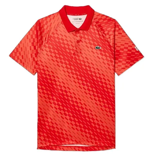 Áo Polo Nam Lacoste Tennis x Novak Djokovic Fan Version Polo DH5174-WI9 Màu Đỏ Size 5