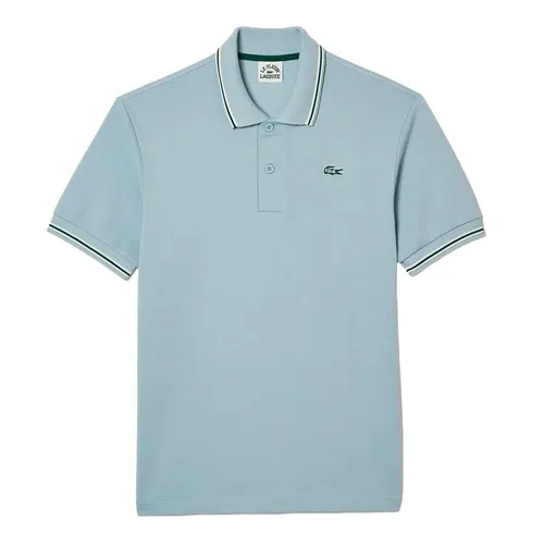 Thời trang Lacoste - Áo Polo Nam Lacoste X Le Fleur Heavy Piqué Classic Polo Shirt PH5138 5QY Màu Xanh Blue Size M - Vua Hàng Hiệu