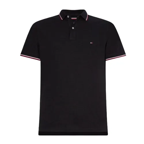 Áo Polo Nam Tommy Hilfiger Regular Fit Wicking In Black 78JA019 001 Màu Đen Size XS